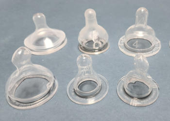 LSR baby bottle nipples